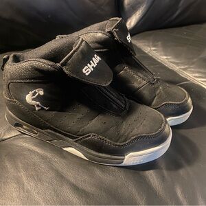 SHAQ Kids Black High-Top Sneakers